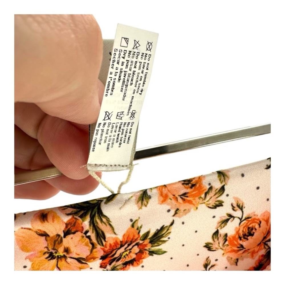 Maaji | NWOT S Small Pink Floral Swim Bottoms Bikini - Picture 8 of 11